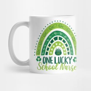 One Lucky School Nurse Mug